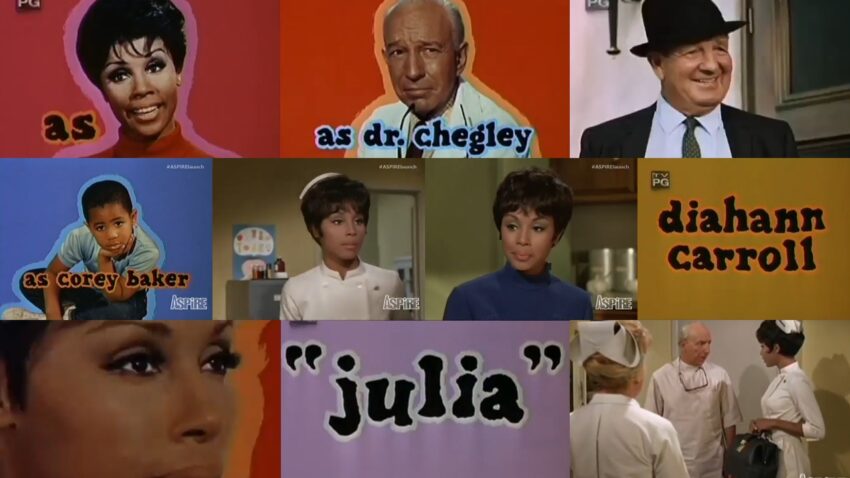 serie Julia 1968 collage